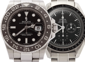 ロレックスやオメガの時計